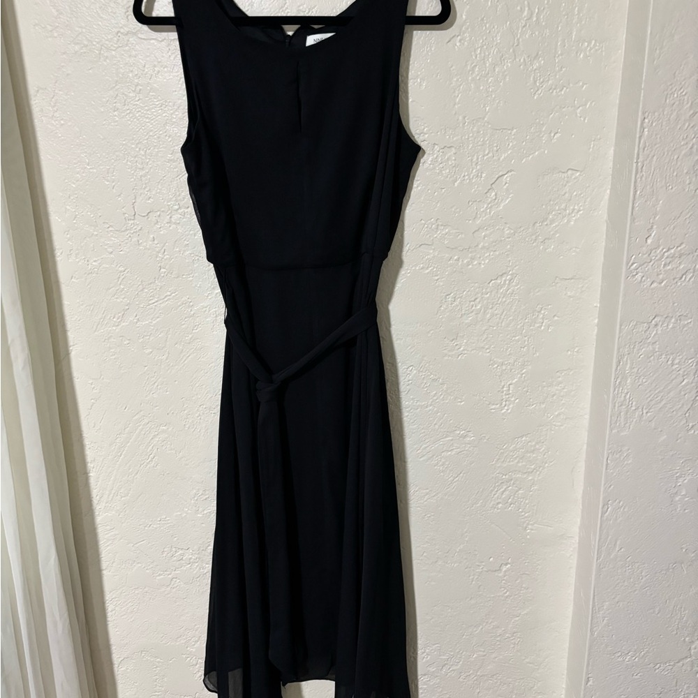 Nine West Black High Low Dress